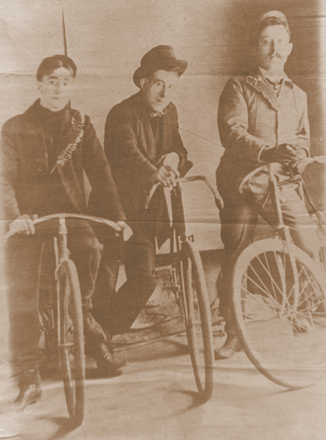 Jordan Boys on Bicycles in 1893
